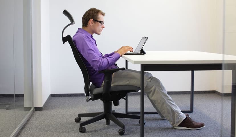 Sitting on a Desk for Long Periods of Time Follow These Tips