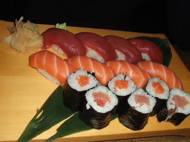 How many pieces of sushi can I eat